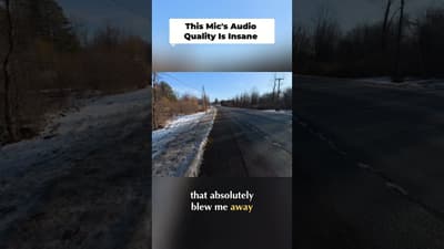 Mind Blowing Microphone Quality  #shorts #NewTech2026 #techshorts #MinimalistTravel #smartgadgets