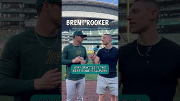 MLB All-Star LOVES THIS BALLPARK 🤯 #shorts #baseball #seattle #mariners #oaklandathletics #pnw