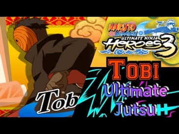 Tobi Ultimate Jutsu || Naruto Shippuden Ultimate Ninja Heroes 3 PPSSPP #Shorts