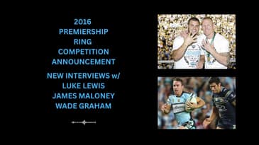 SHARKCAST: 2016 Premiership Rings Competition: Chats with Luke Lewis, James Maloney and Wade Graham
