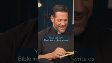 Fr. Mike Schmitz and Jeff Cavins Reveal Their Bibles
