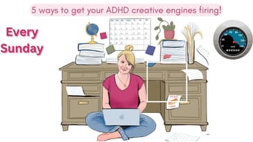How ADHD entrepreneurs can overcome creative blocks and NAIL their social media!