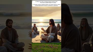 🌊 Peaceful Storm: The Power of Stillness | Daily Reflection #Shorts