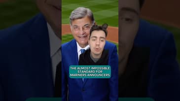 THE ALMOST IMPOSSIBLE STANDARD FOR MARINERS ANNOUNCERS #mlb #baseball #mariners