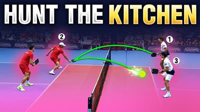 How Pros Win a Dink Battle in 3 Steps