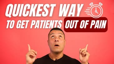 Get cash-pay patients out of pain without more clinical skills