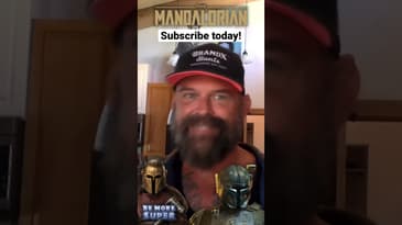 Tait Fletcher talks becoming Paz Vizsla on The Mandalorian - Emily Swallow #mandalorian #starwars