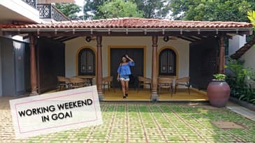 VLOG - A Working Weekend In Goa Is Better Than a Working Weekend in Bombay! | What When Wear
