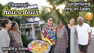 I SURPRISED MY IN LAWS IN CHENNAI! | Aanam C Vlog