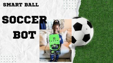 "Challenge Accepted: Testing the Smart Ball Soccer Bot's Skills on the Field! ⚽🤖"