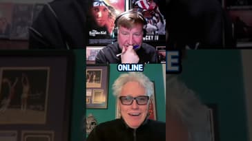 Thomas on saying goodbye to Terry Silver. #terrysilver #karatekid #thekaratekid #cobrakai #shorts