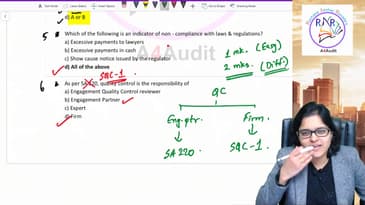 Episode 3 MCQ wala Monday: SA 200 series.