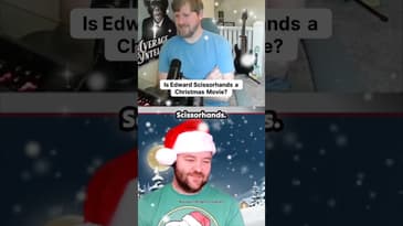 Edward Scissorhands Is NOT a Christmas Movie