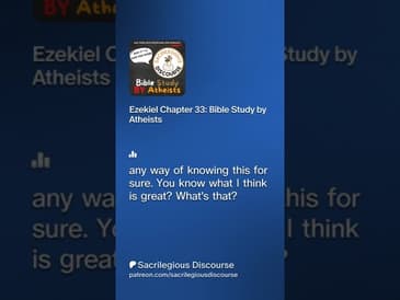 Ezekiel 33: Divine Drama & Uncircumcised Foreskins | Sacrilegious Discourse (Teaser)