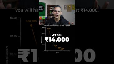 How can you RETIRE with 10Cr at 60?! | Ankur Warikoo #shorts