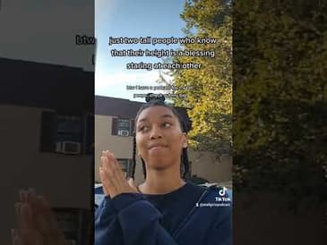 Just Two Tall People Staring At Each Other... #tall #shorts