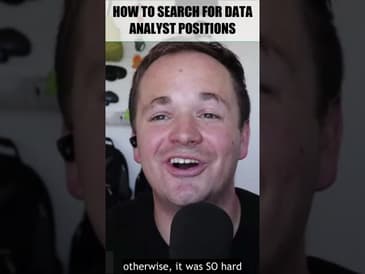 How To Find Data Analyst Roles: Network!