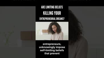 Are Limiting Beliefs Killing Your Entrepreneurial Dreams  #shorts