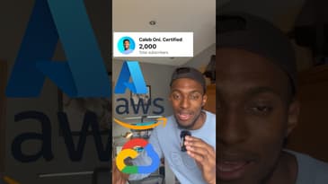 2k subscribers | Cloud computing Channel: AWS, Azure, GCP #cloudengineer #cloud #cloudcareers