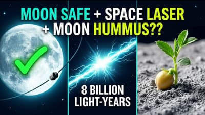Moon Safe! Asteroid Threat Ends + Cosmic Laser Record + Solar Storm Hits Mars