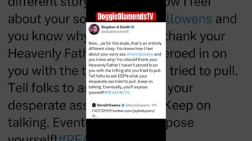 Stephen A Smith Flames Up Terrell Owens #shorts #stephenasmith #viral