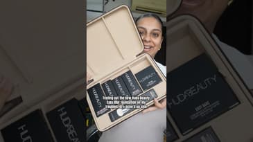 HUDA BEAUTY EASY BLUR FOUNDATION - honest test and review! Part ONE