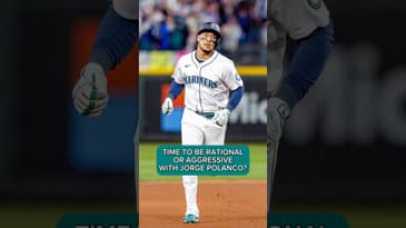 IS IT TIME TO BE RATIONAL OR AGGRESSIVE WITH JORGE POLANCO? #mlb #baseball #mariners