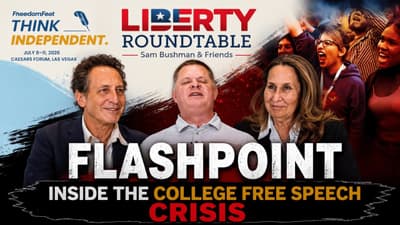 Flashpoint: Inside the College Free Speech Crisis (FreedomFest Interview)