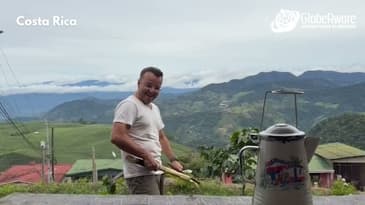 He stole that sugarcane!?😆 Costa Rica with Globe Aware
