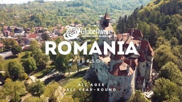 Romania In Under One Minute - Globe Aware Volunteer Vacation Brochure