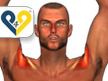 Dumbbell exercises shoulders : Closures on head