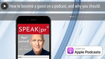 How to become a guest on a podcast, and why you should.