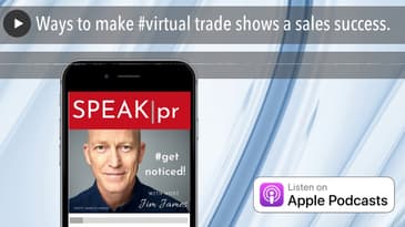 Ways to make #virtual trade shows a sales success.