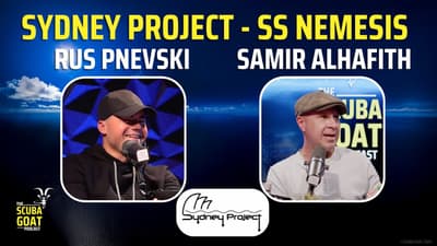 Aussie Divers find the SS Nemesis at 160m!!