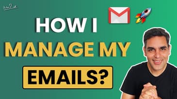 My email productivity hacks | Ankur Warikoo | How to be more productive at work