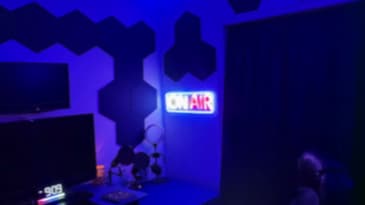 Smooth sounds of jazz behind the scenes