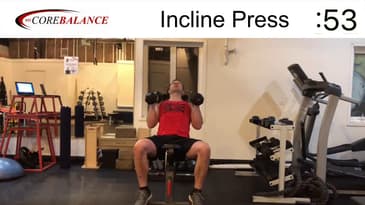 Incline Bench Press follow-along - Chest, Shoulders, Triceps | Chris Janke-Bueno