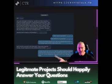 Legitimate Crypto Projects Should Happily Answer All of Your Ques...
