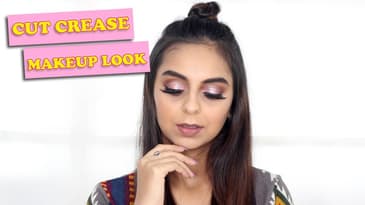 Cut Crease Pink Eyes Makeup Tutorial | What When Wear