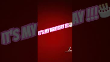 It’s my birthday!!!!🎂✨💕