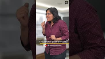 What If Your Broker Becomes Bankrupt?| CA Rachana Ranade | #shorts #backtobasics