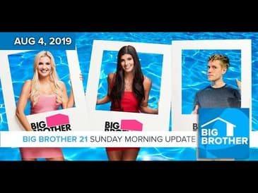 Big Brother 21 Sunday Aug 4 Morning Update #BB21