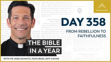 Day 358: From Rebellion to Faithfulness — The Bible in a Year (with Fr. Mike Schmitz)
