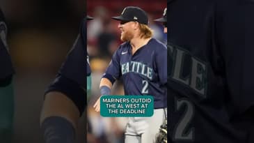 The AL West had a NOTICEABLE TAKEAWAY post-deadline #mariners #mlb