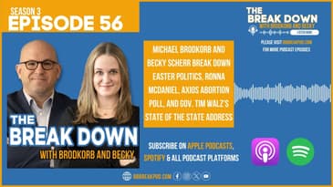 A break down about Easter politics, Ronna McDaniel, Axios Poll, and Walz's State of the State