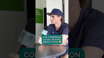 MARINERS TOP PROSPECT IS OBSESSED WITH THIS 🤯 #mlb #baseball #mariners