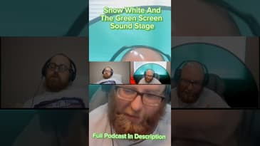 Snow White And The Green Screen Sound Stage