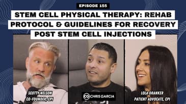 EP155: Stem Cell Physical Therapy Rehab Protocol & Guidelines For Recovery Post Stem Cell Injections