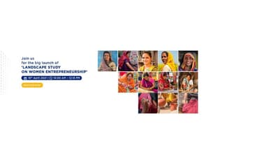 LIVE - Launch of Landscape Study on Women Entrepreneurship