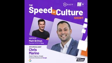 From Clicks to Connections: How Google’s Chris Marino is Redefining Marketing | Short